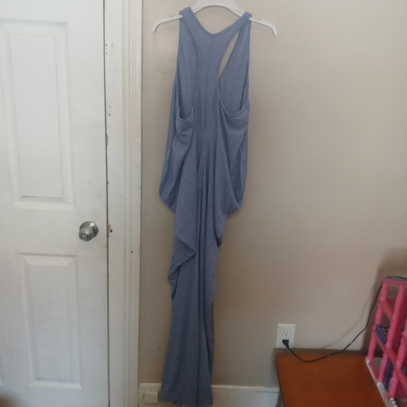 NWT Halara Sleeveless Blue Maxi Dress - Picture 4 of 7